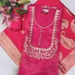 Pure 100% Soft Tissue Unstitched Fabric