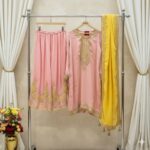 Blush Pink Redaymade Suit with Plazo