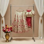 Crop-Top with Skirt Lehenga