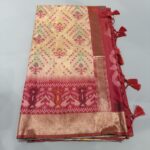 Ivory Summer Silk Saree