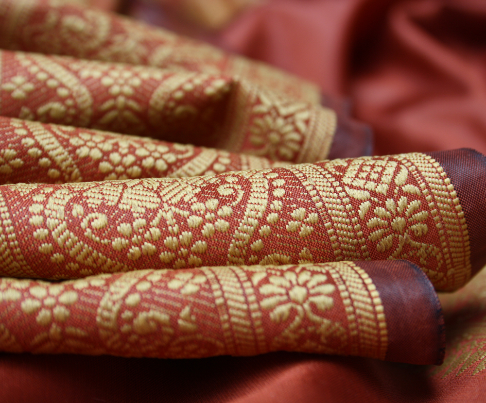 Handcrafted saree