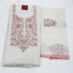 Off-White Kota Doria Un-Stiched Suit-Set