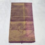 Pink & Wine Mix Softy Silk Saree