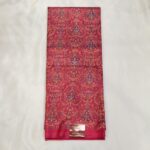 Magenta Tussar Silk Saree