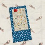 Navy Blue Cotton Un-stiched Suit