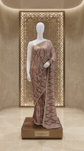 organza saree