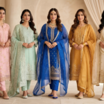 Latest Organza Suit Designs with Dupatta Trending This Season
